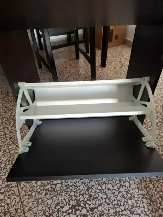 Zapatero Bissa Ikea Madera Marrón/Negro