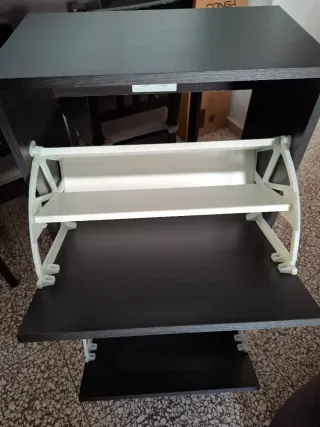 Zapatero Bissa Ikea Madera Marrón/Negro