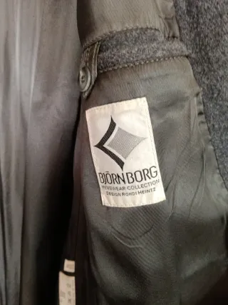 Abrigo Bjorn Borg Gris