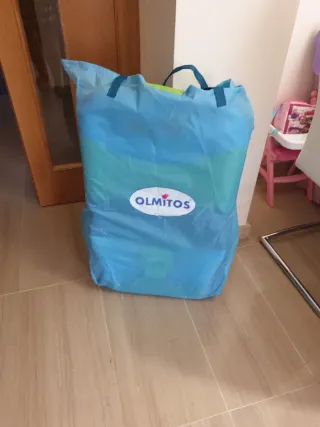 Hamaca para bebé con juguetes