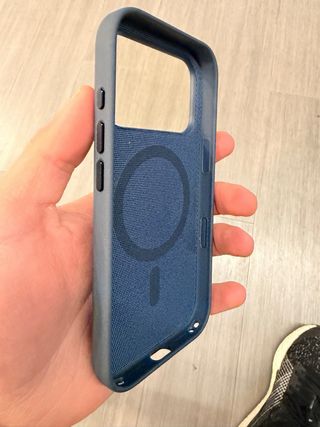 Funda TechWoven iPhone 17 Pro Azul Original