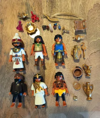 Lote Figuras y Accesorios Egipto Playmobil