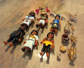 Lote Figuras y Accesorios Egipto Playmobil