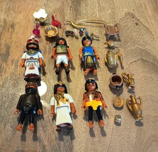 Lote Figuras y Accesorios Egipto Playmobil