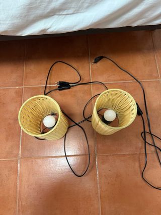 Lámparas de mesita (2 unidades)