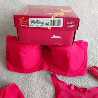 Conjunto Lencería Xanana Rojo Talla M