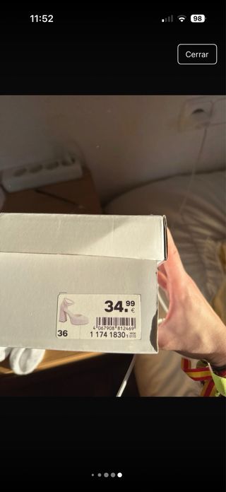 Tacones beige plataforma altos