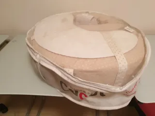 Cojín de lactancia con funda