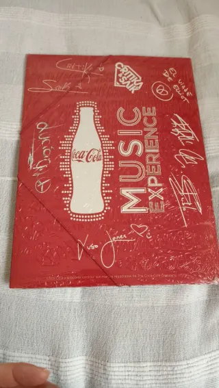 Carpeta Coca-Cola Music Experience Precintada