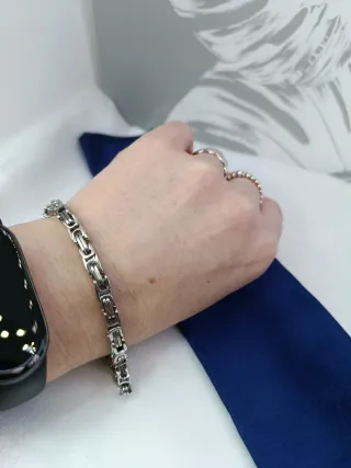 Pulsera Acero Inoxidable Eslabón Dragón