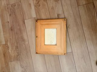 Cuadro Óleo Paisaje Vintage con Marco Dorado