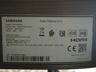 Monitor Samsung 27 + Teclado Lenovo + HDMI