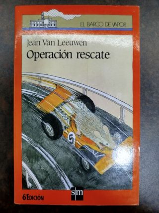 Libro "Operación rescate" Barco de Vapor