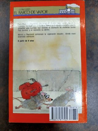 Libro "Operación rescate" Barco de Vapor