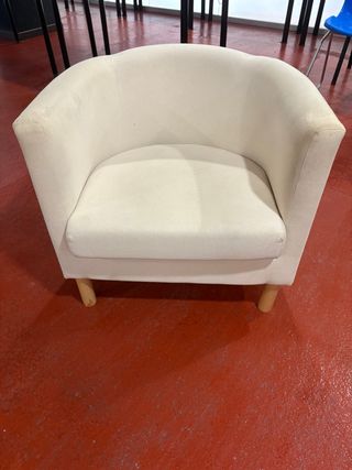 Butaca Beige Tela (LOTE de 6ud)