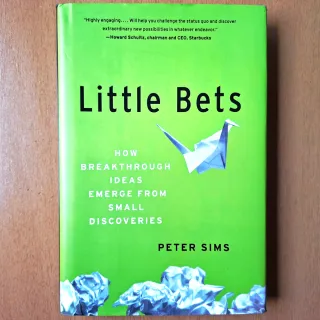 Libro emprendimiento Little Bets de Peter Sims