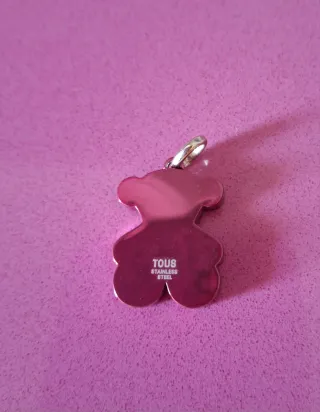 Colgante Oso Rosa Tous Certificado Autenticidad