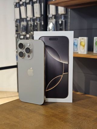 IPHONE 16 PRO 128GB TITANIO BATTERIA 92%