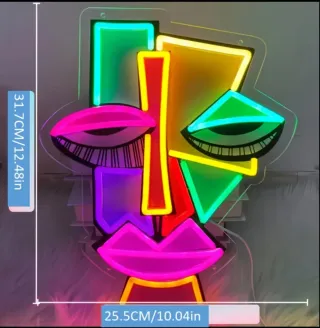 Lampada/Quadro Neon LED "ABSTRACT"