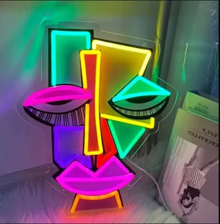 Lampada/Quadro Neon LED "ABSTRACT"