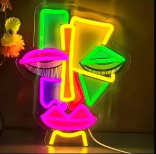 Lampada/Quadro Neon LED "ABSTRACT"