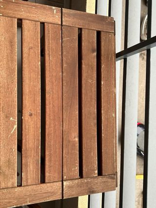 Tavolo e Sedie Pieghevoli da Giardino in Legno ÄPPLÄRO Ikea