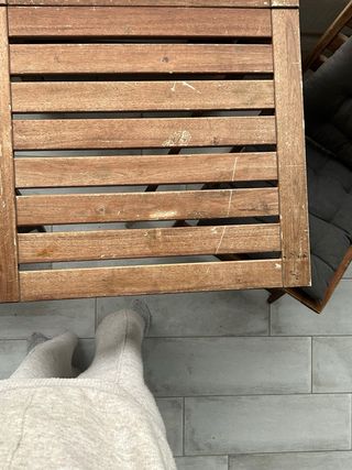 Tavolo e Sedie Pieghevoli da Giardino in Legno ÄPPLÄRO Ikea