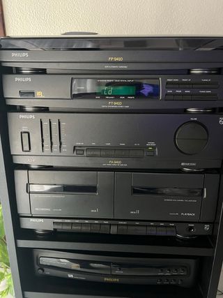 Equipo de música Philips retro