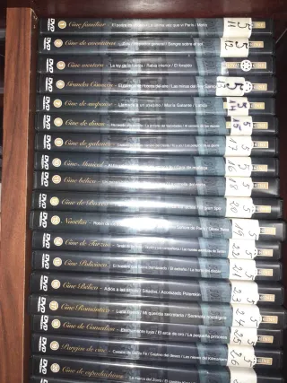 Colección DVD Joyas del Cine Incompleta