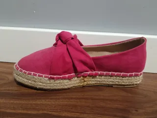 Alpargatas Esparto Sfera Rosa Talla 37