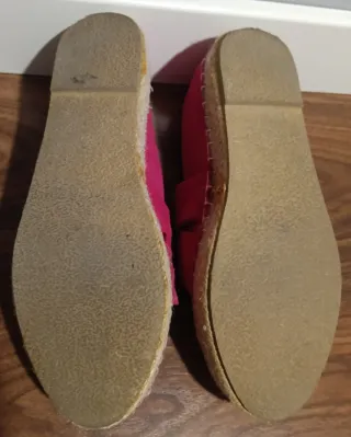 Alpargatas Esparto Sfera Rosa Talla 37