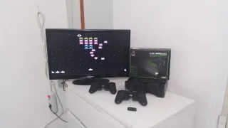 Tv 22"+consola nueva ascao