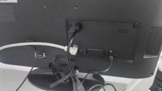 Tv 22"+consola nueva ascao