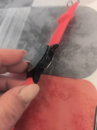 Reloj ohla! Negro y Rojo