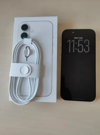 iPhone 17 256GB Blanco garantia apple hasta2027