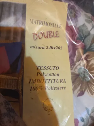 Coperta Matrimoniale Trapunta Eco