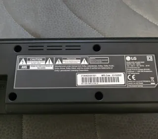 Barra de Sonido LG S60Q Negra