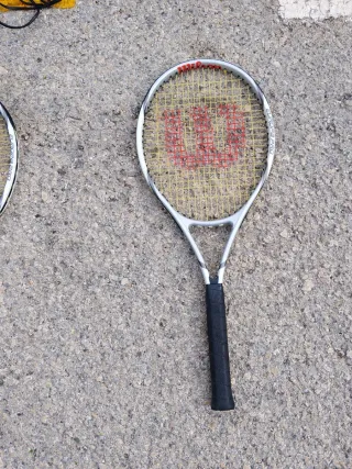 2 racchette da tennis Wilson Europa Pro con custodie