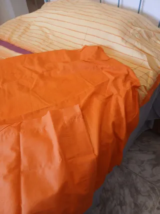 Funda nórdica, bajera y almohada