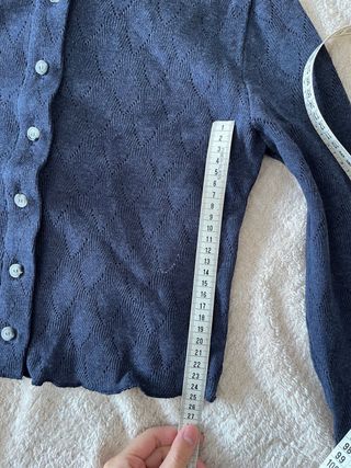 Top Botones/Cardigan fino Noon
