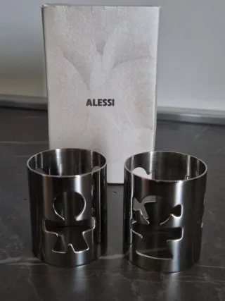 Portatovaglioli Alessi in metallo