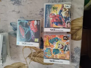 3 cajas de Juegos Nintendo DS