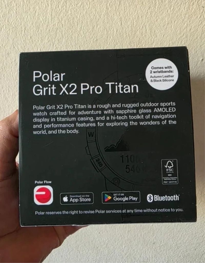Polar Grit X2 Pro Titan - Precintado sin abrir afbeelding 2