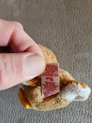 Mini Peluche Trudi Gufo Originale