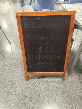 Pizarra de hostelería