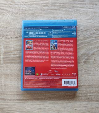 Cars y Up 2 Películas Blu Ray