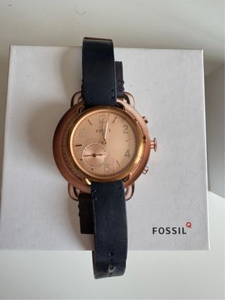 Reloj Fossil Q Híbrido Azul/rosa