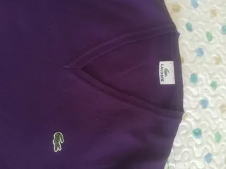 Jersey Lacoste Morado Talla 5