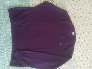 Jersey Lacoste Morado Talla 5