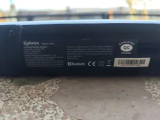 Barra de Sonido Sylvox Impermeable Negra